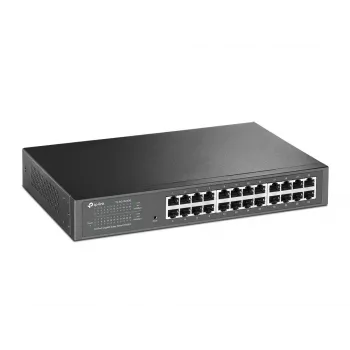 TP-Link 24-porttinen Gigabit Easy Smart -kytkin, hallittava, L2, Gigabit Ethernet (10/100/1000), räkkiasennus, 1U