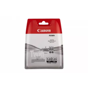Kasetti Canon Ink 2932B012 PGI-520 kaksipakkaus musta
