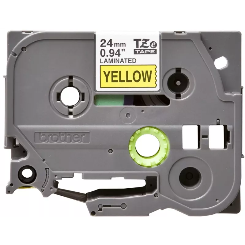 Merkintänauha Brother TZE651 24 mm keltainen