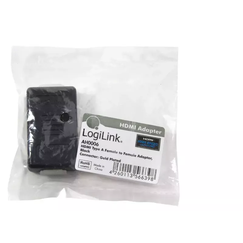 HDMI-sovitin LogiLink AH0006 musta