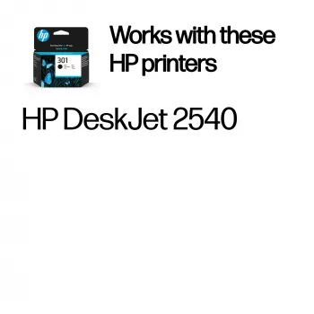 HP 301 alkuperäinen mustekasetti musta