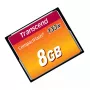 CompactFlash-kortti Transcend TS8GCF133, 8GB, 50MB/s luku, 20MB/s kirjoitus
