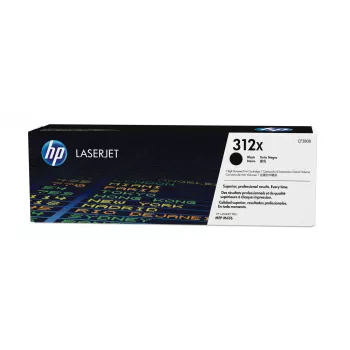 Värikasetti HP 312X High Yield CF380X 10000 sivua musta