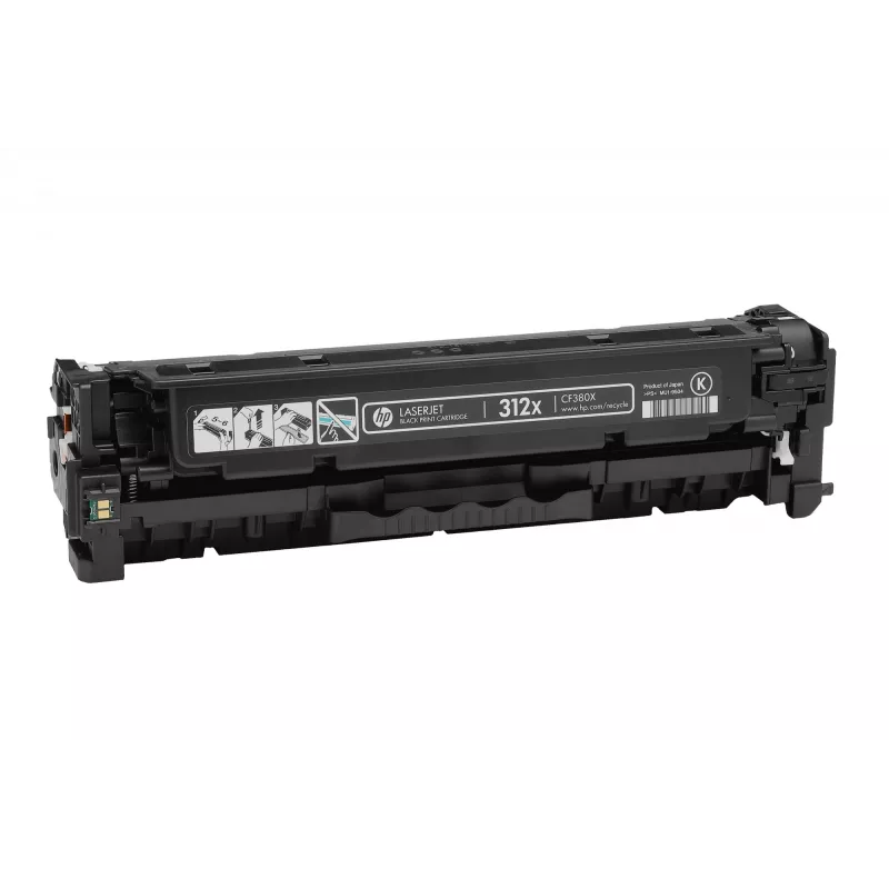 HP 312X CF380X suuren kapasiteetin väriainekasetti, 4 400 sivua, musta
