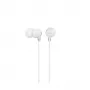 Sony MDR-EX15AP, johdollinen, 8 - 22000 Hz, puheluihin/musiikkiin, 3 g, headset, valkoinen