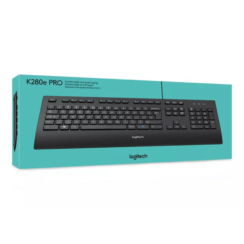 LOGITECH johdollinen näppäimistö K280e - Qwerty Us Int'l