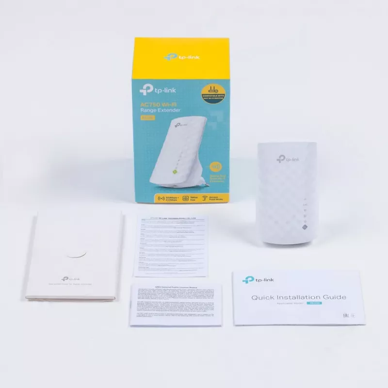 TP-Link RE200 verkkolaajennin verkkotoistin valkoinen 10, 100 Mbit/s