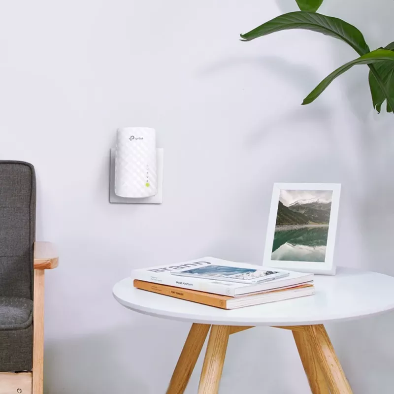 TP-Link RE200 verkkolaajennin verkkotoistin valkoinen 10, 100 Mbit/s