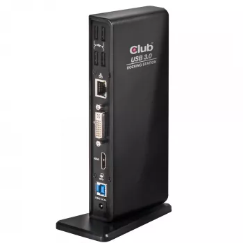 CLUB3D USB Gen1 Type-A Dual Display (HDMI ja DVI) DisplayLink™ -telakointiasema
