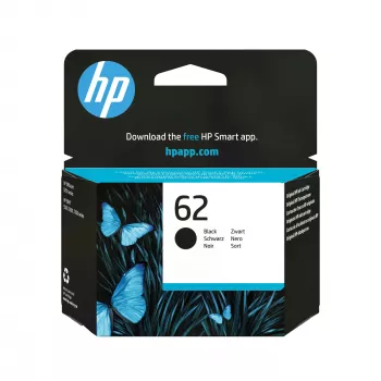 HP 62 musta alkuperäinen mustekasetti