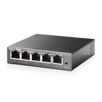 TP-Link 5-porttinen Gigabit Easy Smart -kytkin, hallittava, L2, Gigabit Ethernet (10/100/1000)