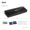 CLUB3D CSV-3103D The Club 3D universaali USB 3.1 Gen 1 UHD 4K -telakointiasema DisplayLink™