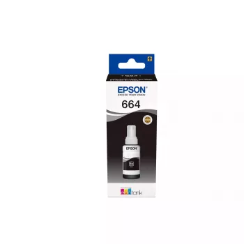 Epson 664 Ecotank musta mustepullo (70 ml)
