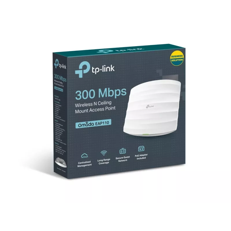 TP-Link Omada 300Mbps Wireless N kattoasennettava tukiasema