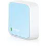 TP-Link TL-WR802N WLAN-reititin Fast Ethernet yksitaajuus (2,4 GHz) sininen, valkoinen