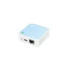 TP-Link TL-WR802N WLAN-reititin Fast Ethernet yksitaajuus (2,4 GHz) sininen, valkoinen