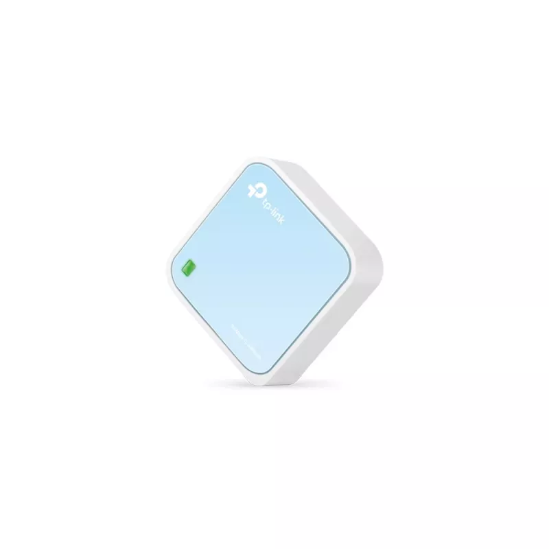 TP-Link TL-WR802N WLAN-reititin Fast Ethernet yksitaajuus (2,4 GHz) sininen, valkoinen