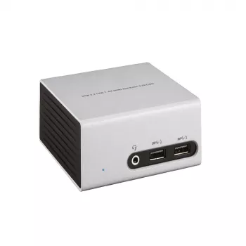 CLUB3D USB 3.2 Gen 1 4K UHD 30Hz Mini-telakointiasema ultrahohut muotoilu