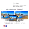 CLUB3D USB 3.2 Gen 1 4K UHD 30Hz Mini-telakointiasema ultrahohut muotoilu