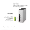 CLUB3D USB 3.2 Gen 1 4K UHD 30Hz Mini-telakointiasema ultrahohut muotoilu