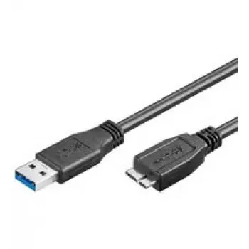 USB-kaapeli Goobay 1 m USB 3.0 A/micro-B musta