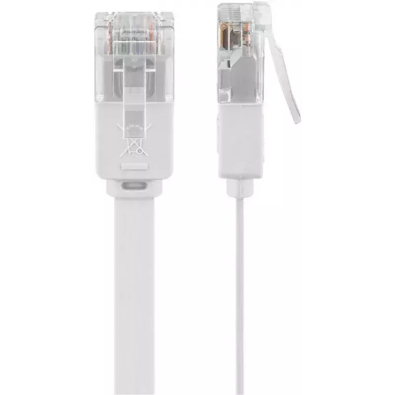 Verkkokaapeli Goobay 93357 RJ-45 Cat5e 0.5 m valkoinen