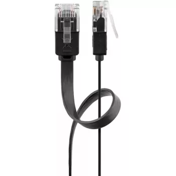 Verkkokaapeli Goobay 95387 RJ-45 Cat6 5 m musta