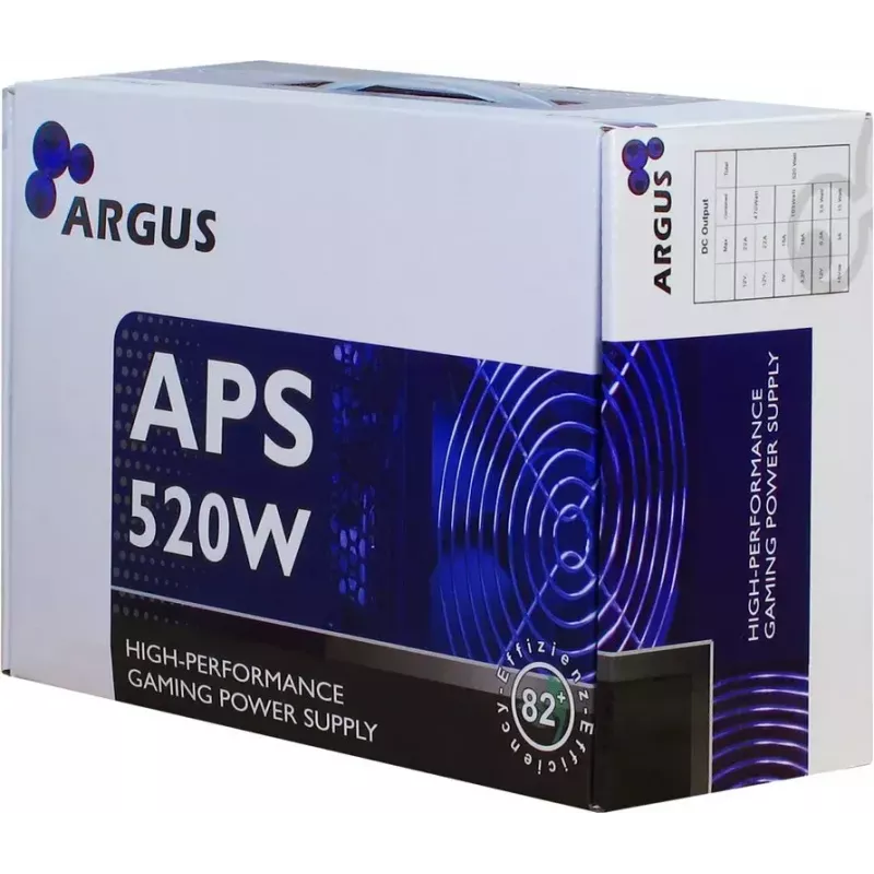 Virtalähde Inter-Tech Argus APS 520 W