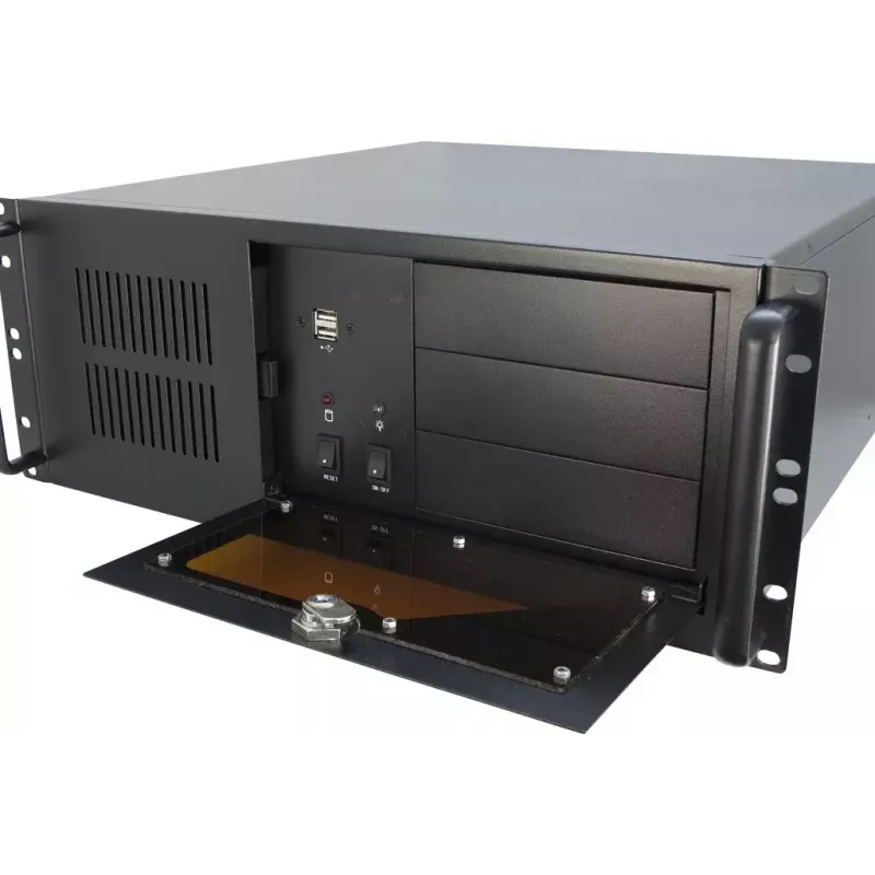 Palvelinkotelo Inter-Tech IPC 4U-4088-S rack musta