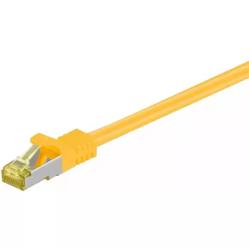 Verkkokaapeli Goobay RJ45-patchkaapeli CAT 6A S/FTP 2 m keltainen