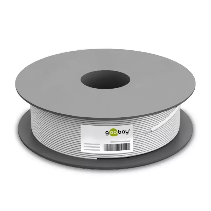 Verkkokaapeli Goobay 96094 harmaa 100 m Cat6a S/FTP
