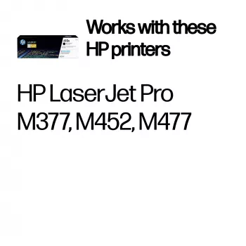 HP 410X High Yield musta alkuperäinen LaserJet-värikasetti
