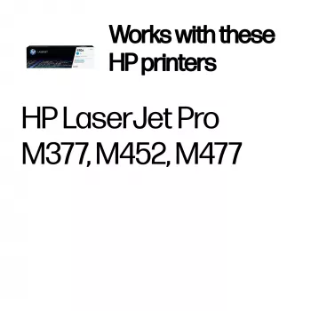 Värikasetti HP CF411A M452DN 2300 sivua syaani
