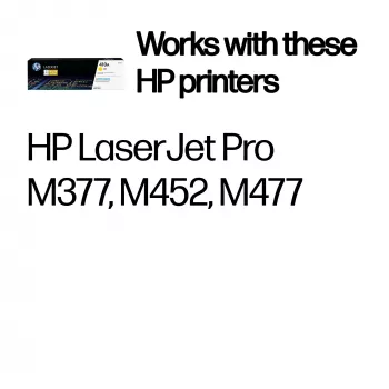 Värikasetti HP CF412A M452DN 2300 sivua keltainen