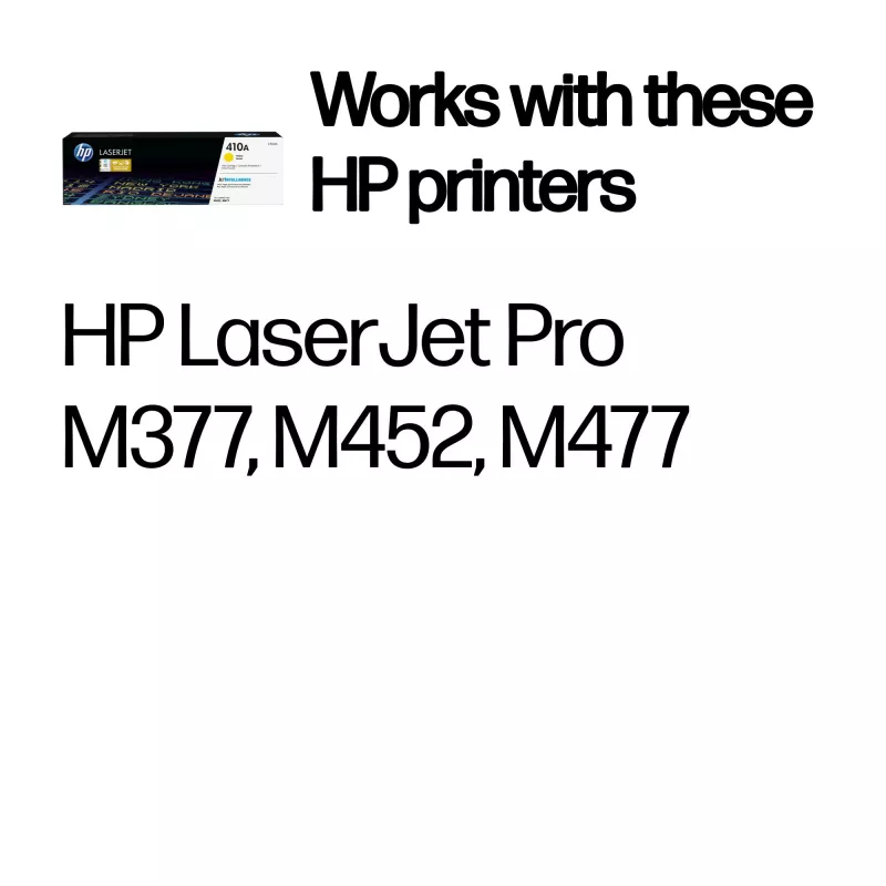 Värikasetti HP CF412A M452DN 2300 sivua keltainen