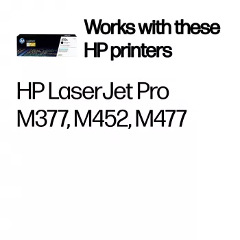 HP 410A musta alkuperäinen LaserJet-värikasetti, 2300 sivua, musta, 1 kpl