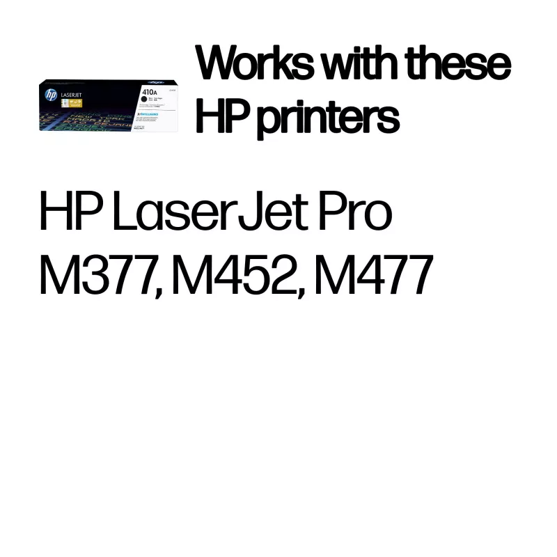 HP 410A musta alkuperäinen LaserJet-värikasetti, 2300 sivua, musta, 1 kpl