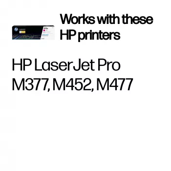 Värikasetti HP magenta 410A CF413A 2300 sivua