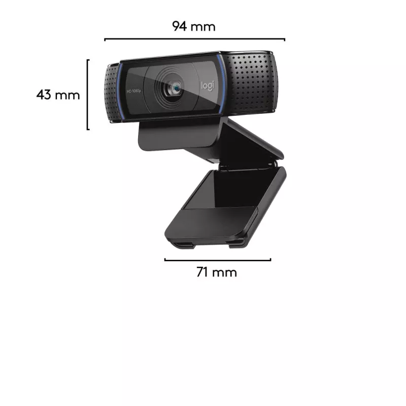 LOGITECH C920 HD Pro -verkkokamera - USB
