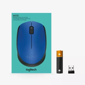 Logitech M171 hiiri RF langaton optinen 1000 DPI, sininen