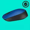 Logitech M171 hiiri RF langaton optinen 1000 DPI, sininen