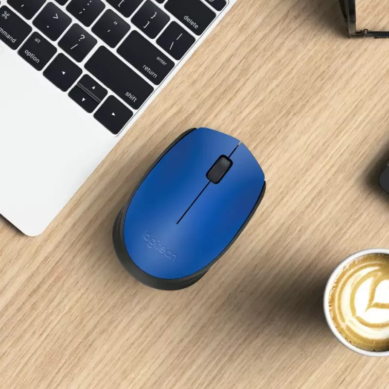 Logitech M171 hiiri RF langaton optinen 1000 DPI, sininen