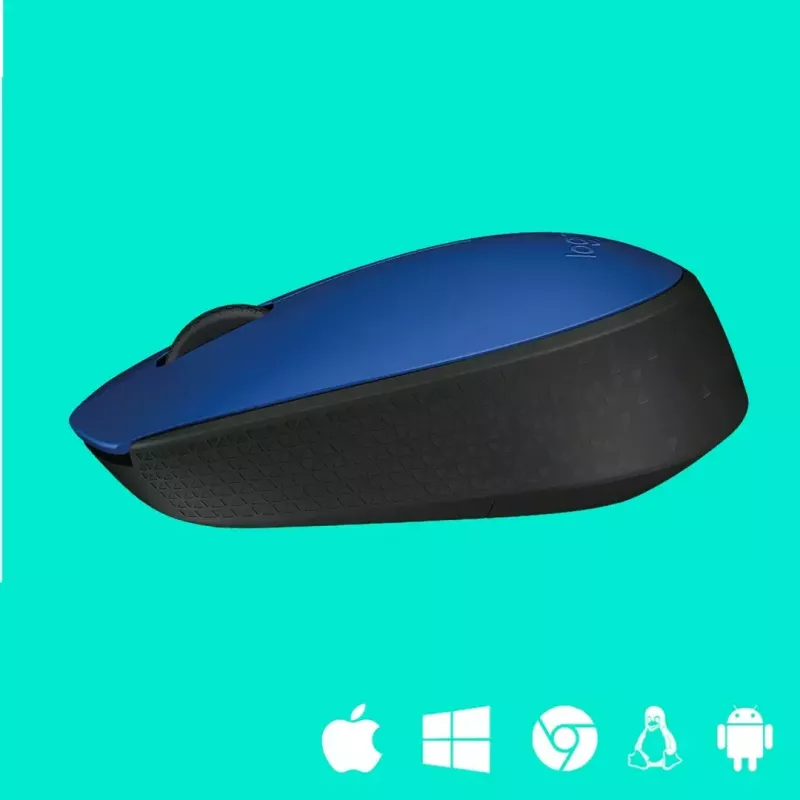 Logitech M171 hiiri RF langaton optinen 1000 DPI, sininen