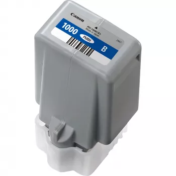 Canon PFI-1000B sininen muste, sininen, pigmenttimuste, 80 ml, 4 875 sivua