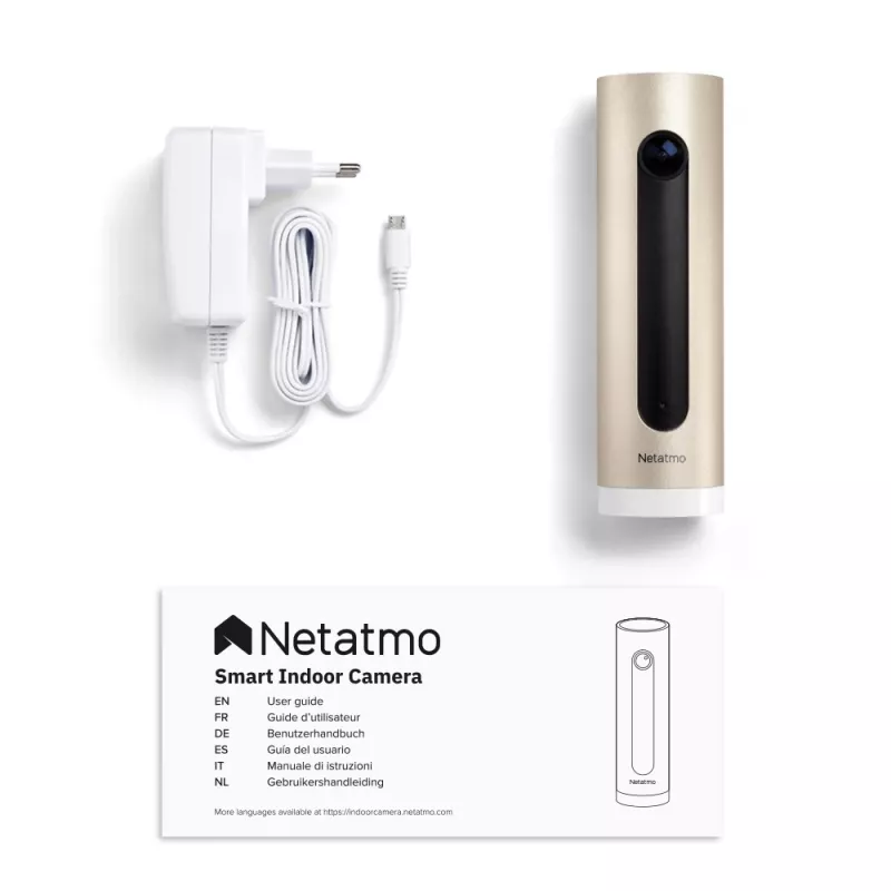 Netatmo Welcome IP-valvontakamera sisätiloihin 1920 x 1080 pikseliä pöytämalli