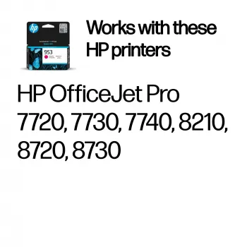 Värikasetti HP muste 953 F6U13AE magenta