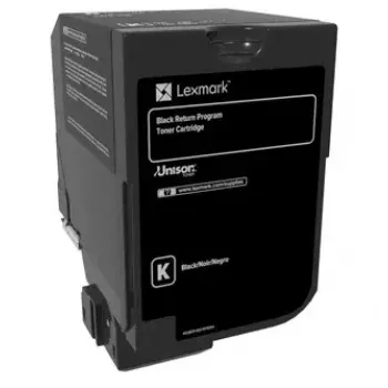 Värikasetti Lexmark 74C20K0 1 500 sivua musta