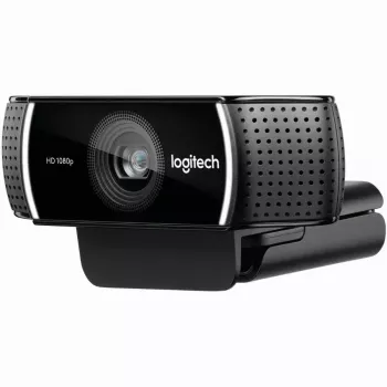 Logitech C922 1920 x 1080 pikseliä USB musta verkkokamera