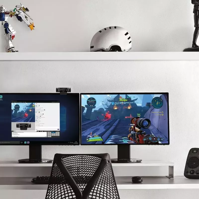 Logitech C922 1920 x 1080 pikseliä USB musta verkkokamera