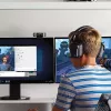 Logitech C922 1920 x 1080 pikseliä USB musta verkkokamera